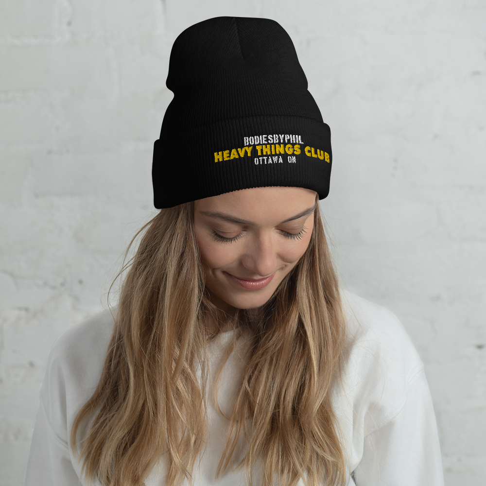 HEAVY THINGS CLUB Cuffed Beanie