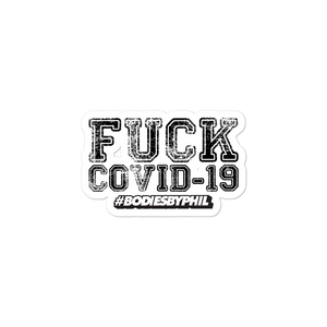 FUCK COVID-19 Die-Cut Sticker