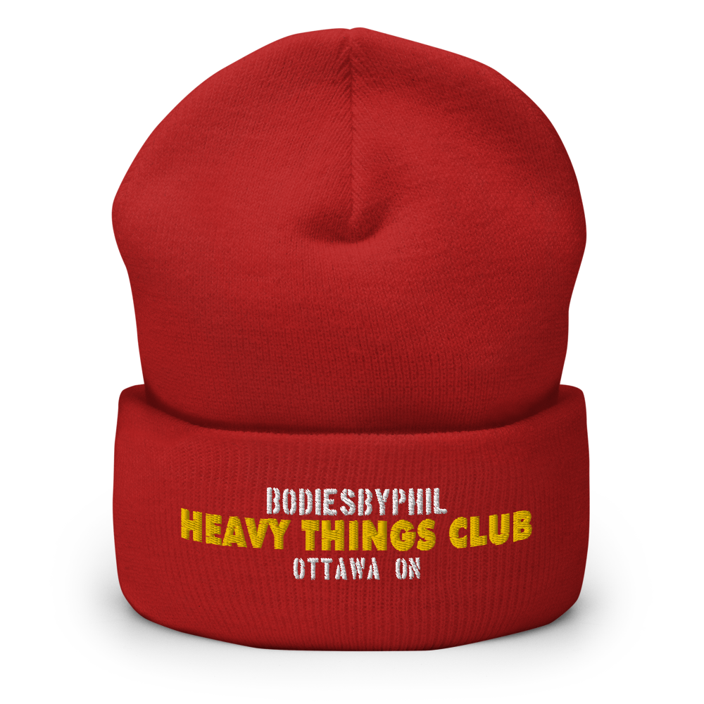 HEAVY THINGS CLUB Cuffed Beanie