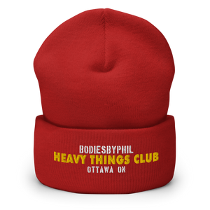 HEAVY THINGS CLUB Cuffed Beanie