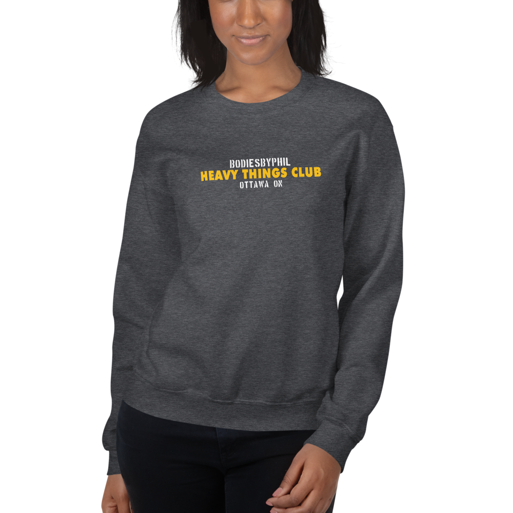 HEAVY THINGS CLUB Crewneck Sweatshirt