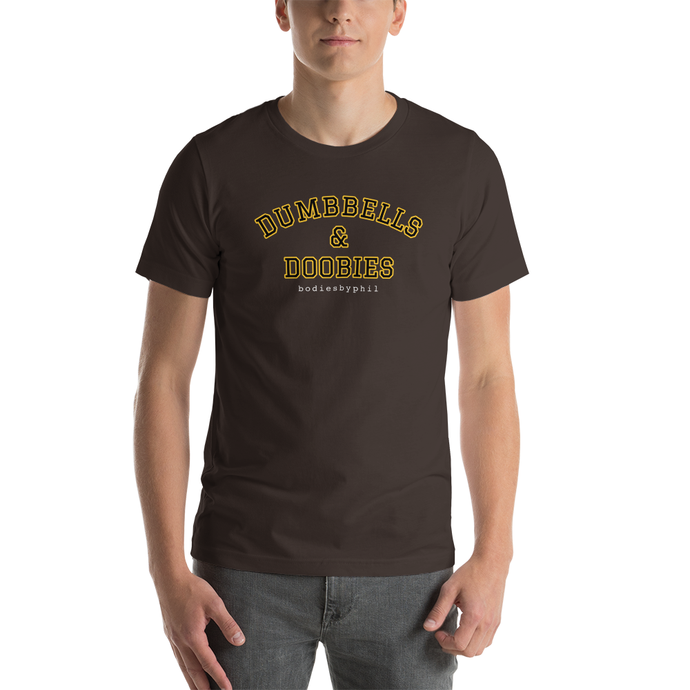 DUMBBELLS & DOOBIES Short-Sleeve Unisex T-Shirt