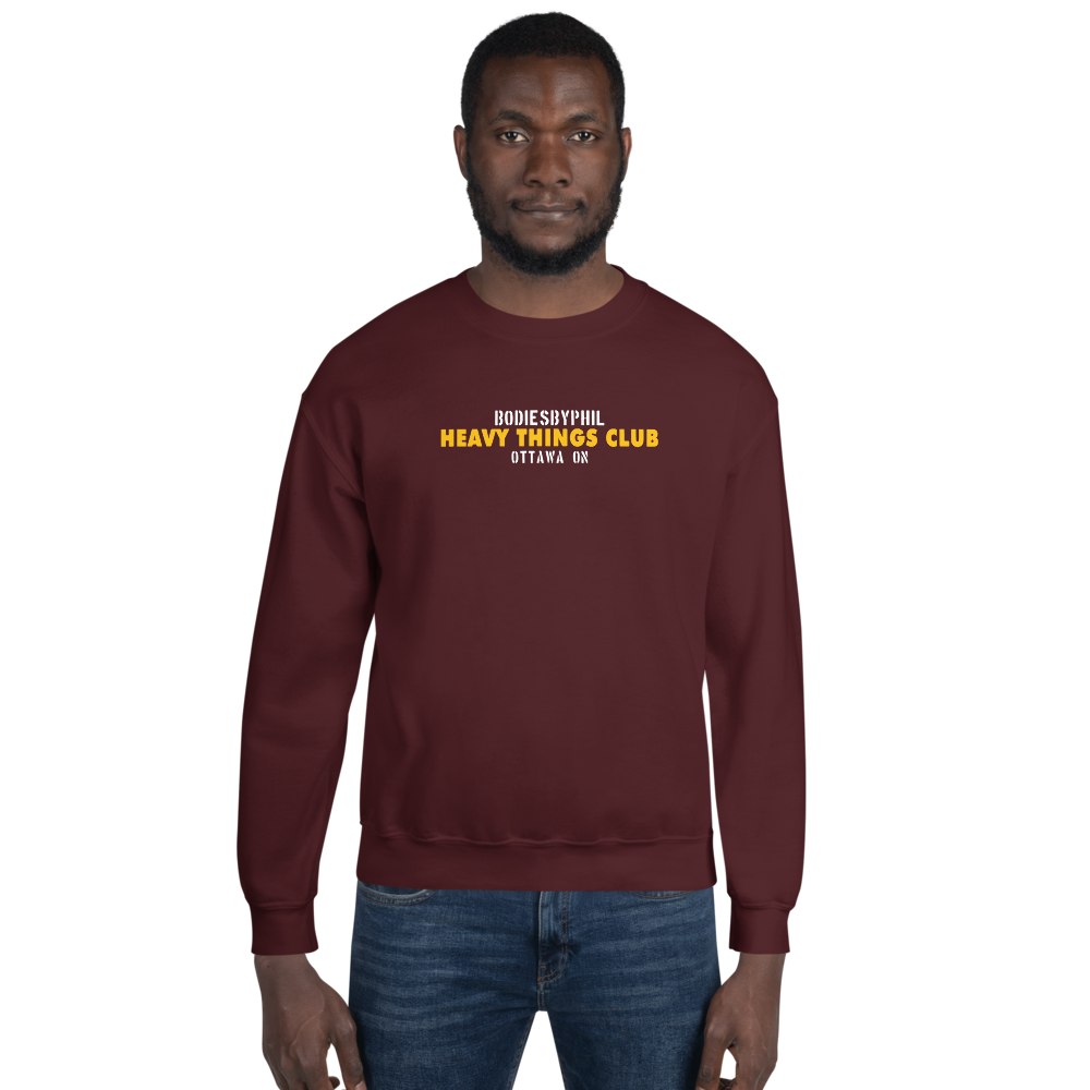 HEAVY THINGS CLUB Crewneck Sweatshirt