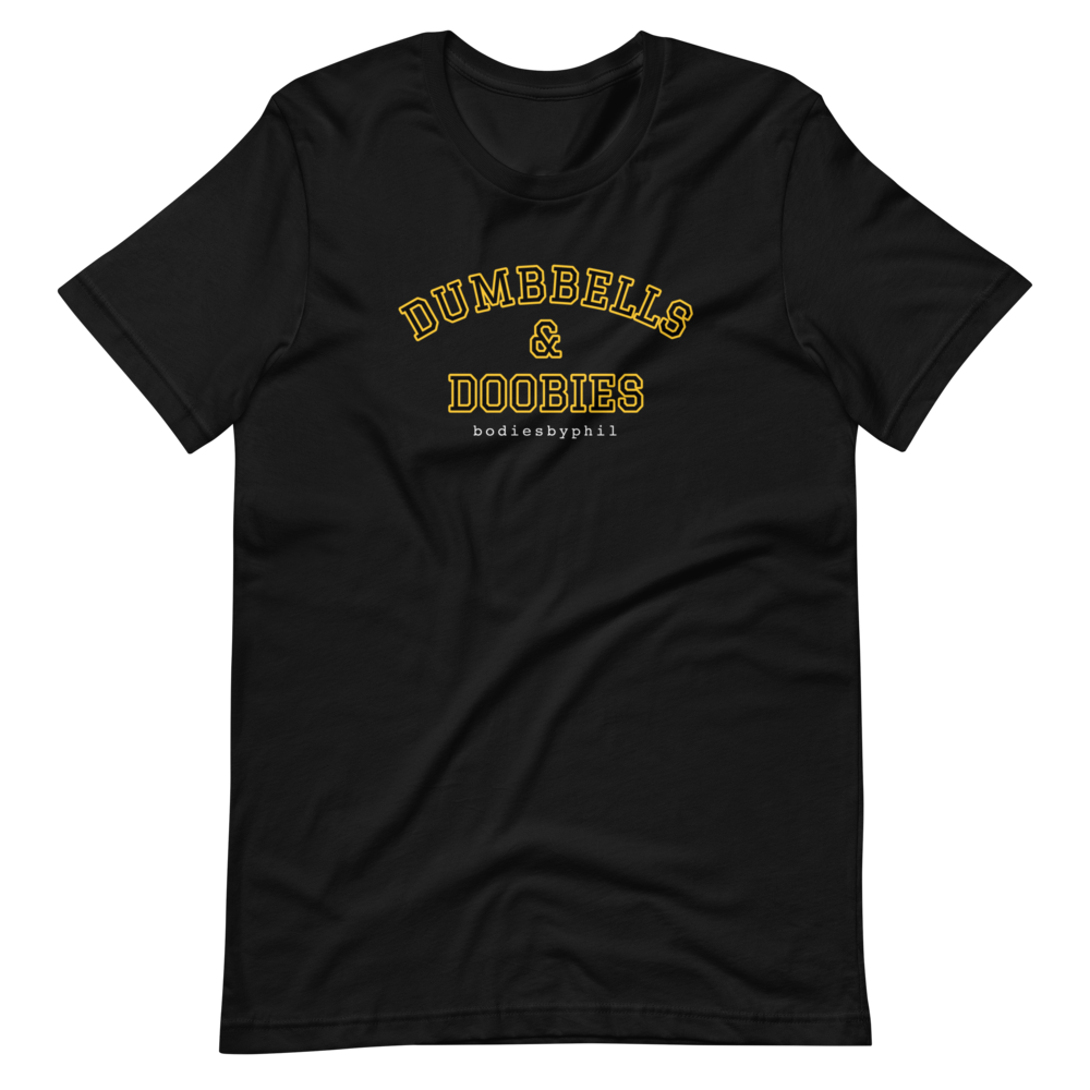 DUMBBELLS & DOOBIES Short-Sleeve Unisex T-Shirt