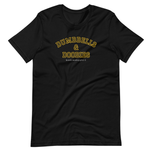 DUMBBELLS & DOOBIES Short-Sleeve Unisex T-Shirt