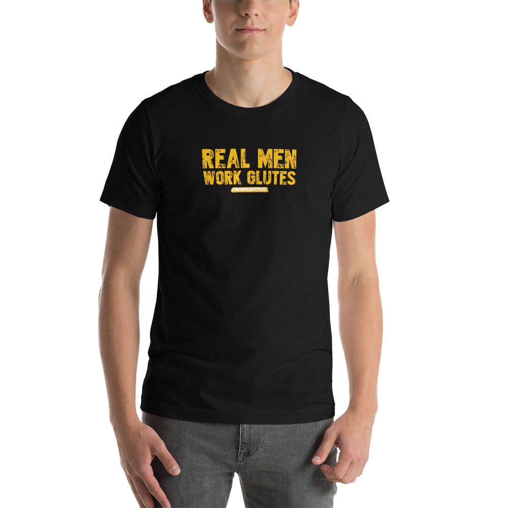 REAL MEN WORK GLUTES Short-Sleeve T-Shirt