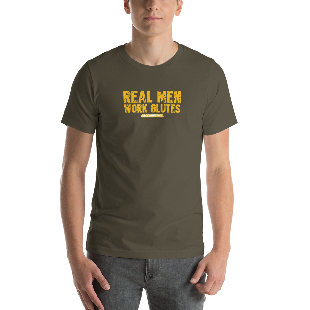 REAL MEN WORK GLUTES Short-Sleeve T-Shirt