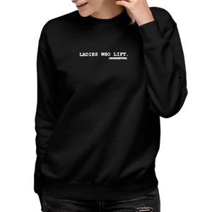 LADIES WHO LIFT Fleece Pullover