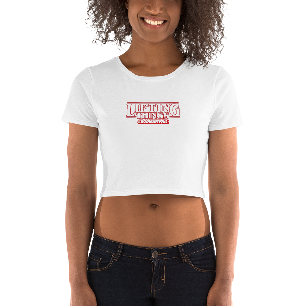 LIFTING THINGS Women’s Crop Tee