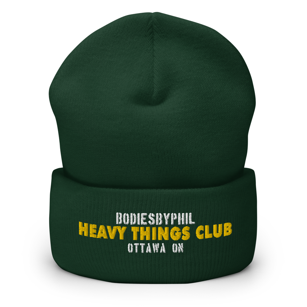 HEAVY THINGS CLUB Cuffed Beanie