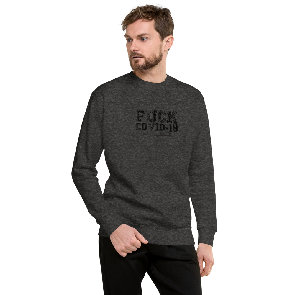 FUCK COVID-19 Fleece Pullover