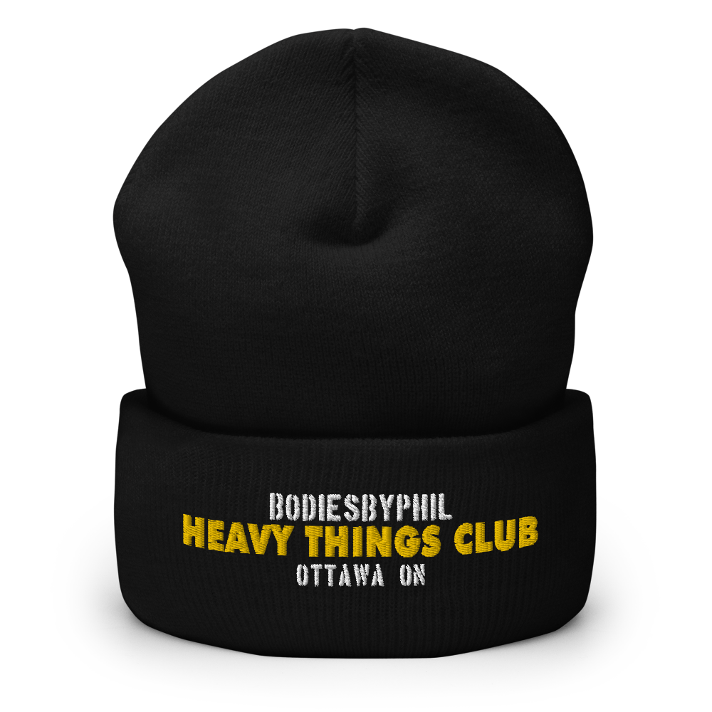 HEAVY THINGS CLUB Cuffed Beanie