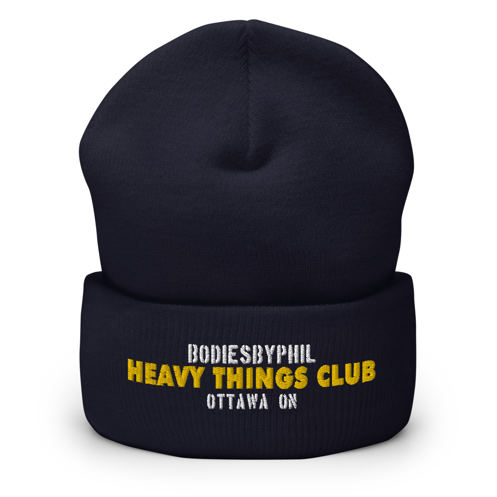 HEAVY THINGS CLUB Cuffed Beanie