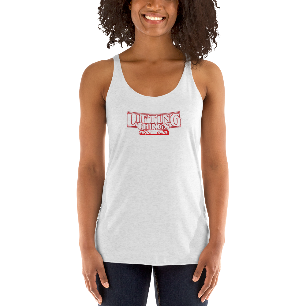 LIFTING THINGS Women's Racerback Tank