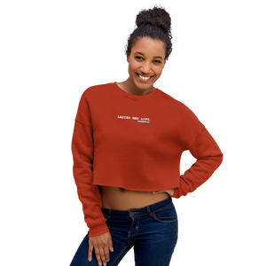 LADIES WHO LIFT Crop Sweatshirt