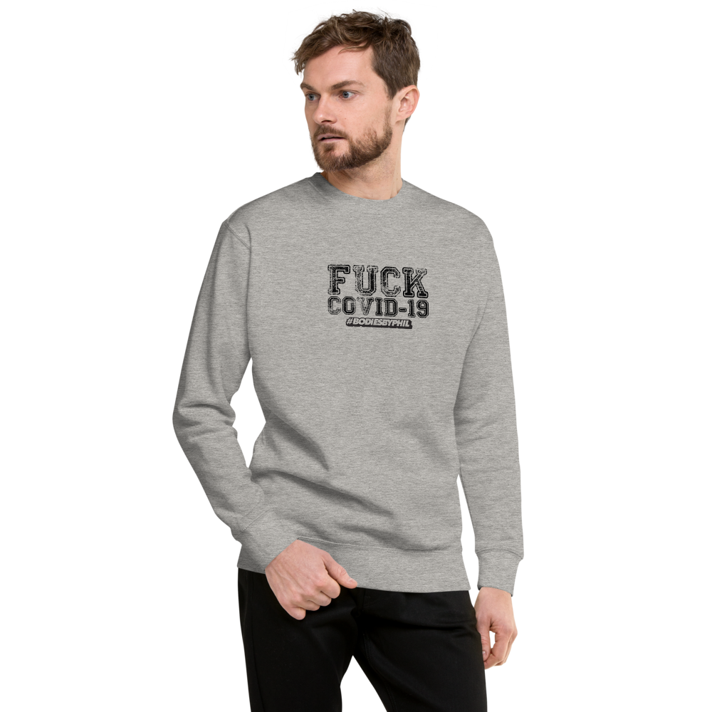 FUCK COVID-19 Fleece Pullover